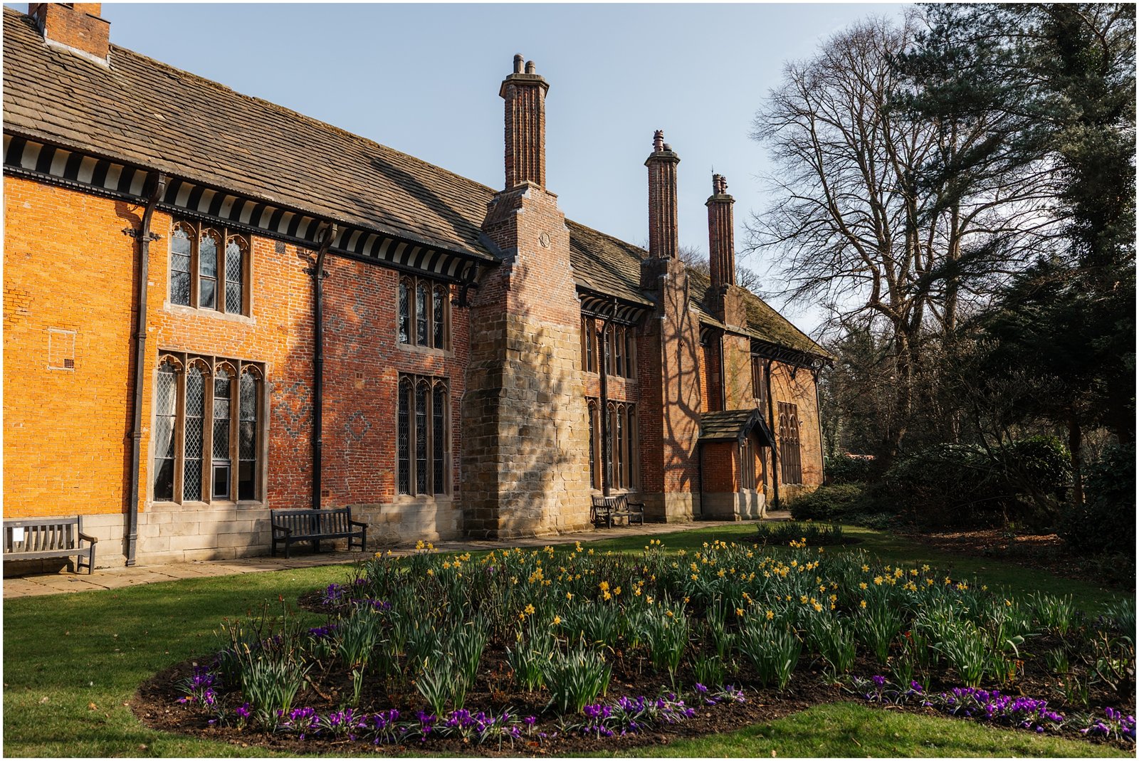 Samlesbury Hall interior photography gardens