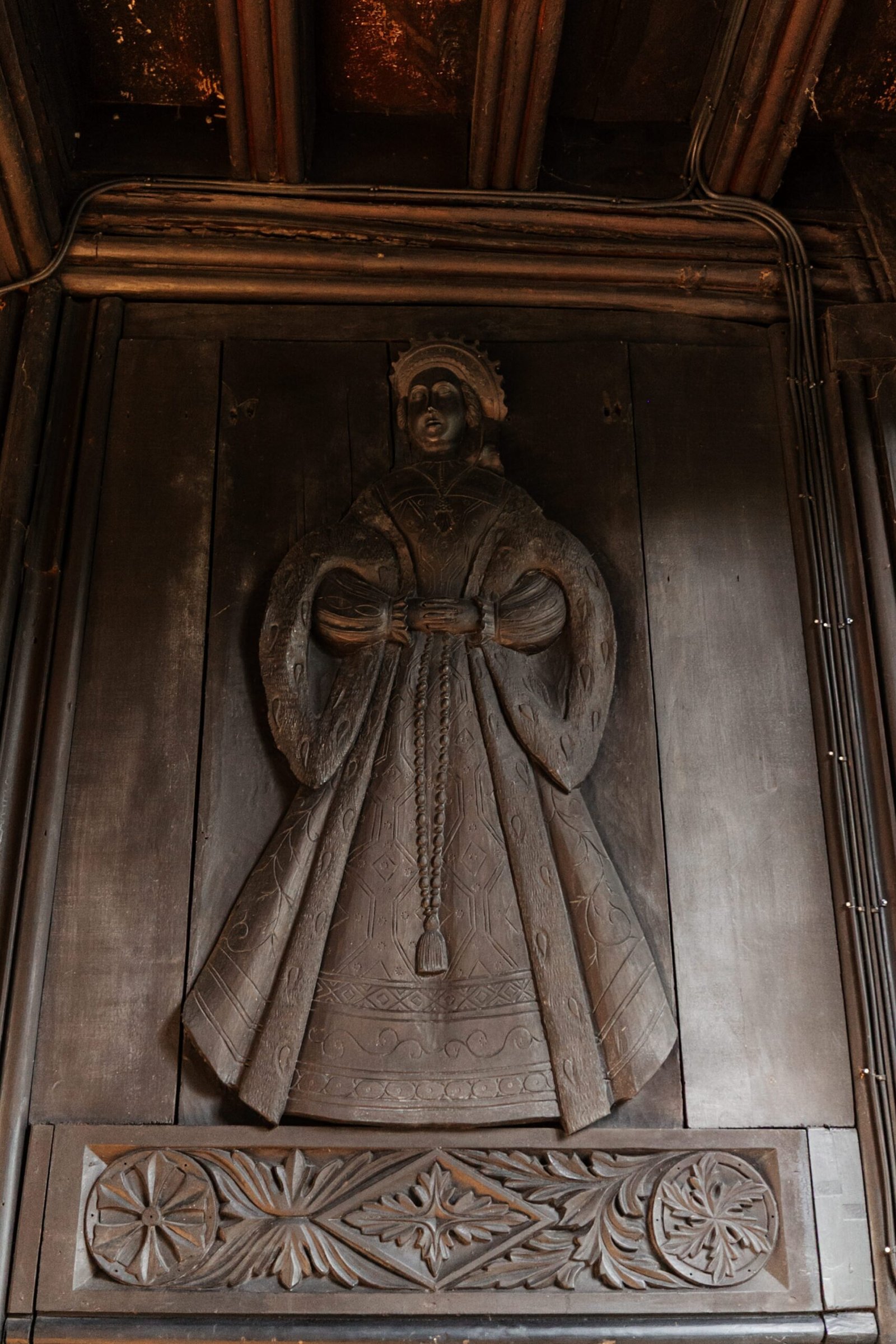 Samlesbury Hall interior photography details