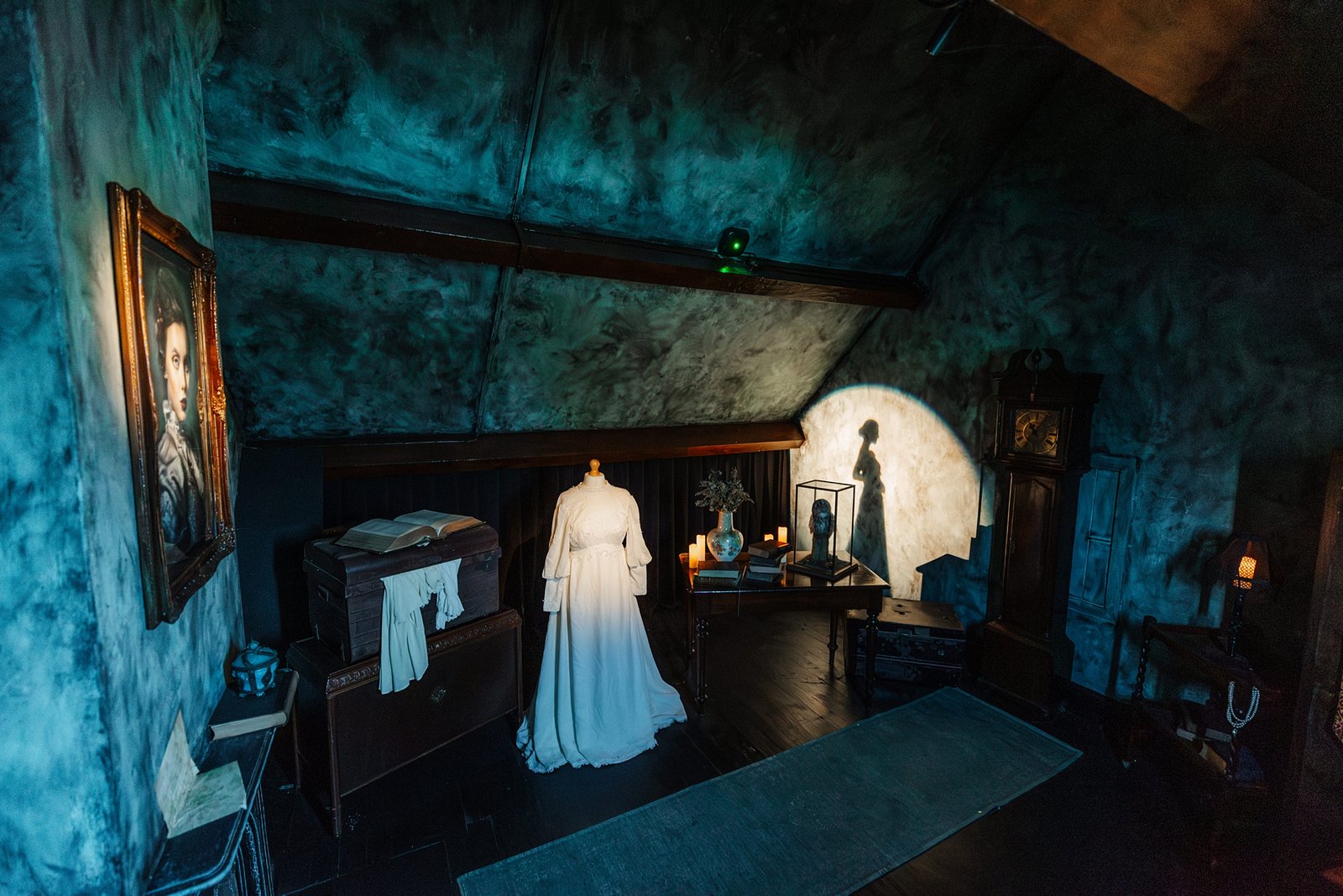 Samlesbury Hall interior photography attic