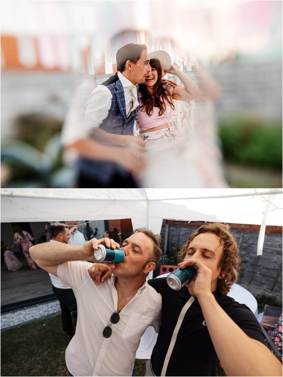 wedding celebrations drinking games family friends event photography