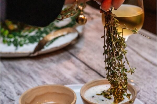 food photography_0006 cheese on toast with tasty honey with side soup