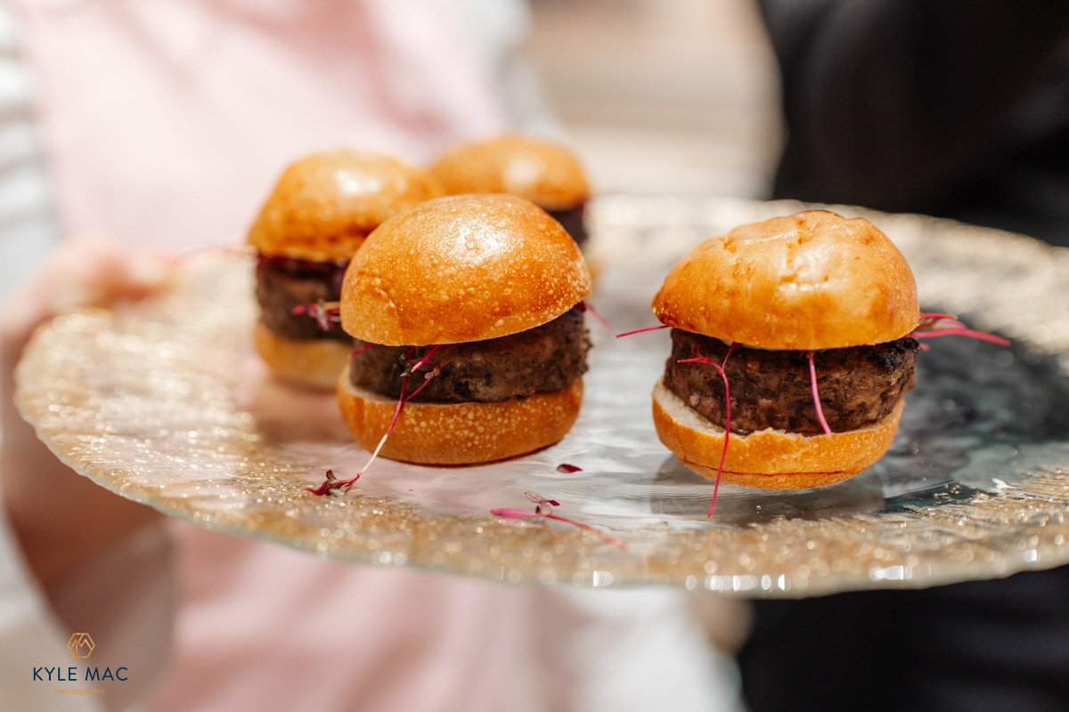 details food private event food burgers  